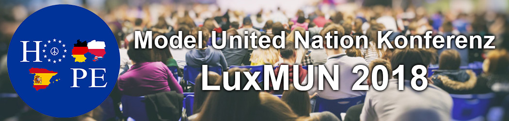 LMRL-HOPEclub organisiert Model United Nation Konferenz LuxMUN 2018